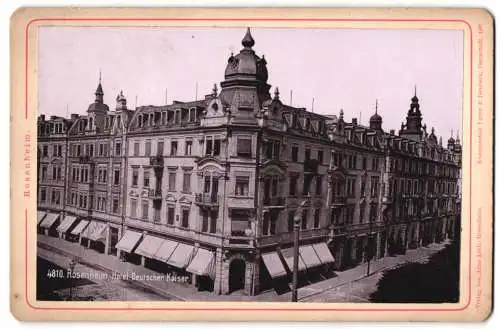 Fotografie Lautz & Isenbeck, Darmstadt, Ansicht Rosenheim / Obb., Hotel Deutscher Kaiser