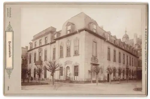 Fotografie H. Hardt, Limburg a.d. Lahn, Ansicht Diez /Lahn, Schloss Oranienstein