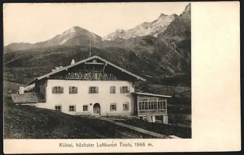 AK Kühtai, Bauernhaus