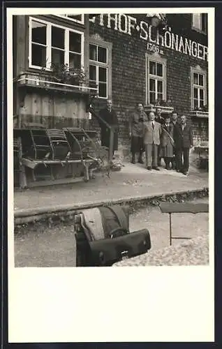 Foto-AK Krimml, Gasthof Schönangerl