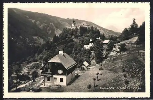 AK Gross-Sölk, Schule und Kirche
