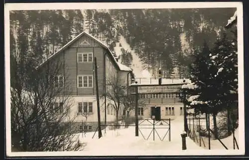 AK Puchberg am Schneeberg, Jugendheim Puchberg-Schneeberg im Winter