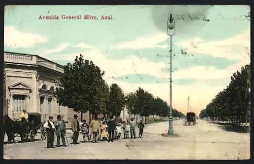 AK Azul, Avenida General Mitre