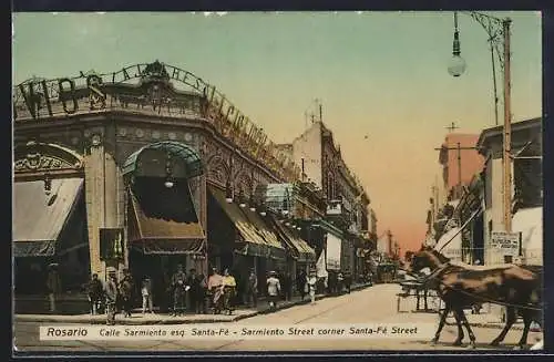 AK Rosario, Calle Sarmiento esq. Santa-Fé