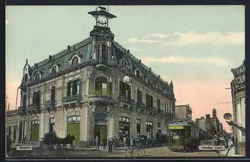 AK Rosario, Jockey Club, Strassenbahn