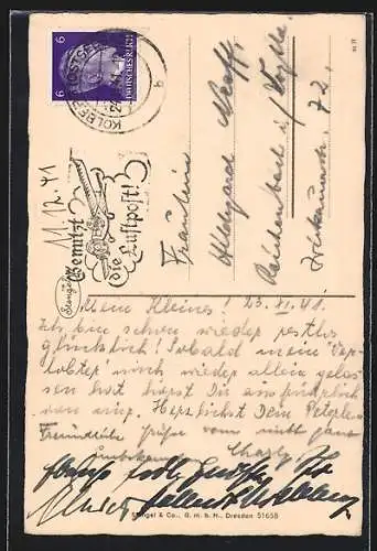 AK Kolberg, Dom und Domstrasse