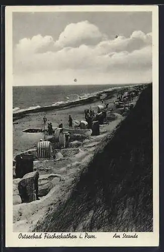 AK Fischerkathen, Badegäste am Strand