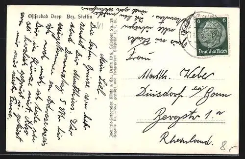 AK Deep, Totalansicht aus der Vogelschau