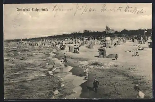AK Stolpmünde, Strandpartie
