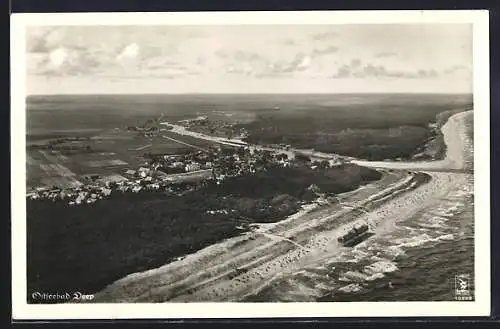 AK Deep, Totalansicht, Fliegeraufnahme