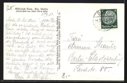 AK Deep, Totalansicht, Fliegeraufnahme