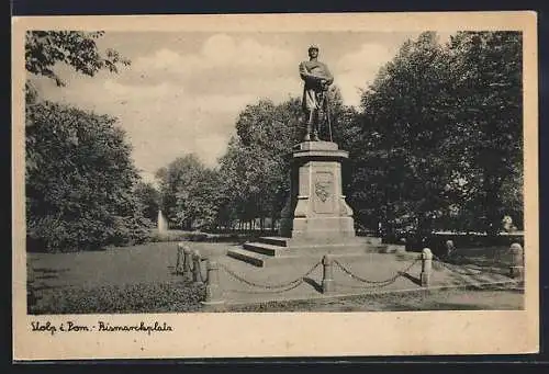 AK Stolp, Bismarckplatz