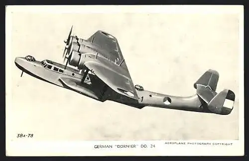 AK Flugzeug Dornier Do 24