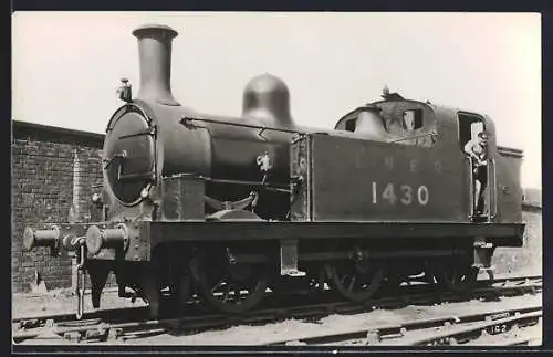Foto-AK Lokomotive No. 1430 LNER, englische Eisenbahn