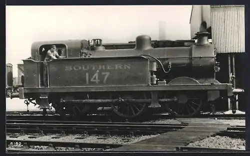 Foto-AK Lokomotive No. 147 Southern, englische Eisenbahn
