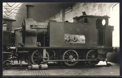 Foto-AK Lokomotive No. 407 LNER, englische Eisenbahn