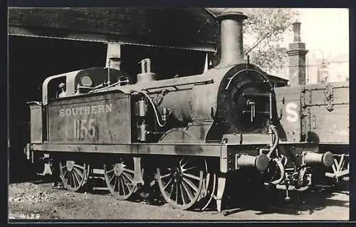 Foto-AK Lokomotive No. 1155 Southern, englische Eisenbahn