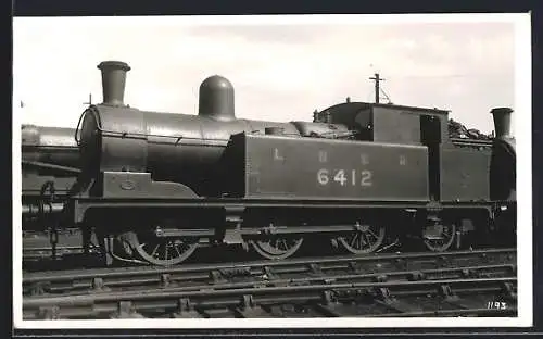 Foto-AK Lokomotive No. 6412 LNER, englische Eisenbahn