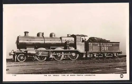AK The SR Mogul type of mixed traffic locomotive, no. 351
