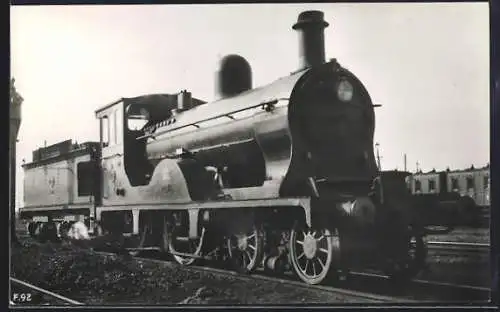 Foto-AK Lokomotive der englischen Eisenbahn