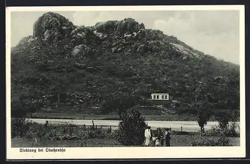 AK Okahandia, Blick zur Siedlung