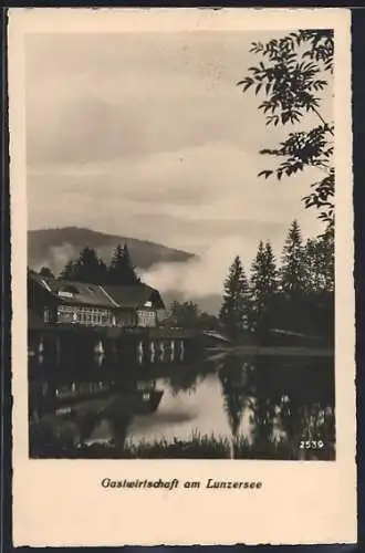 AK Lunz am See, Gasthaus am Lunzersee