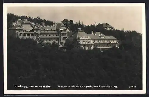 AK Grimmenstein, Hauptanstalt Hochegg der Angestellten-Versicherung