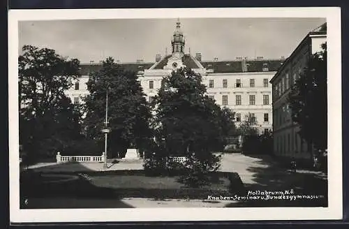 AK Hollabrunn /N. Ö., Knaben-Seminar und Bundesgymnasium