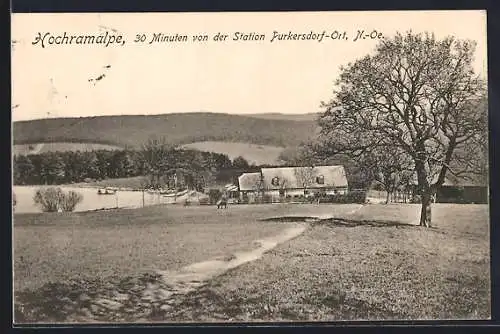 AK Gablitz /N.-Oe., Gasthof Hochramalpe
