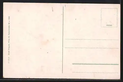 AK Artstetten, Ortsansicht mit der Ruhestätte des weil. Thronfolgerpaares