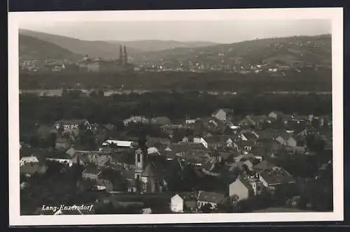 AK Lang-Enzersdorf, Teilansicht mit Kirche