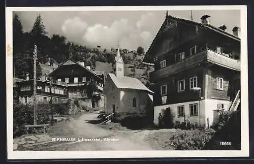 AK Birnbaum i. Lesachtal, Partie im Ort
