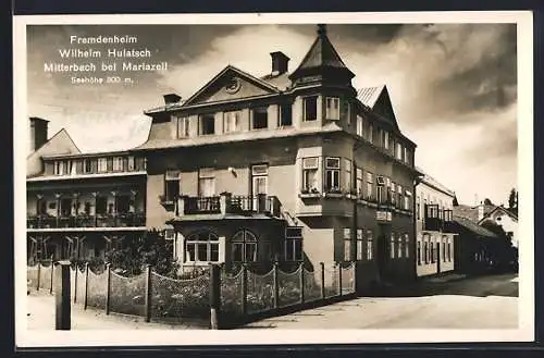 AK Mitterbach, Hotel-Fremdenheim Wilhelm Hulatsch