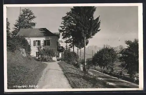 AK Kitzbühel, Gasthof Seehof an der Landstrasse