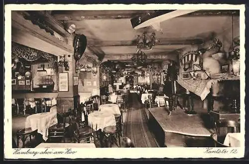 AK Berlin-Charlottenburg, Gasthaus Hamburg ahoi am Zoo, Kantstr. 12