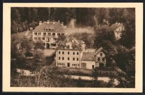 AK Hohenschwangau (Bayr. Hochland), Hotel Lisl mit Nebenhaus Zum Forsthaus