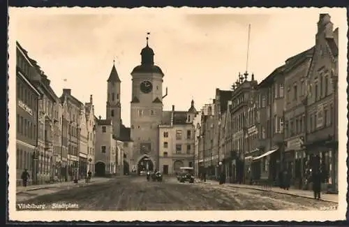 AK Vilsbiburg, Partie am Hindenburgplatz