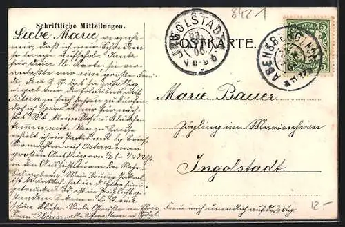 AK Allersdorf / Abensberg, Kirche