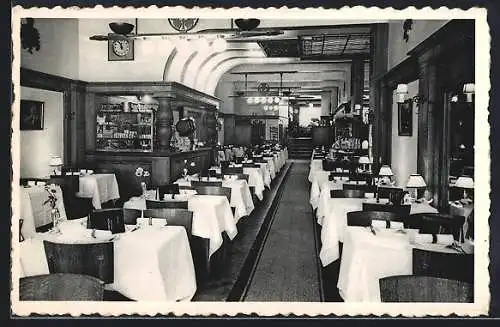 AK Blankenberghe, Hotel José, 18, Rue des Pecheurs, Interieur