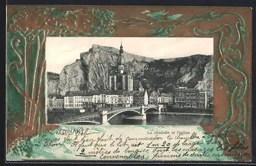 AK Dinant, La citadelle et l`eglise