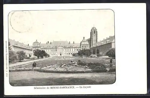 AK Binche, Séminaire de Bonne-Espérance, La facade