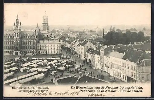 AK Saint-Nicolas, Panorama, Vue de l`Ouest
