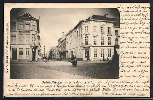 AK Saint-Nicolas, Rue de la Station