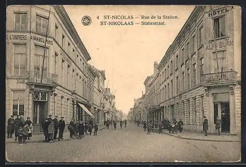 AK Saint-Nicolas, Rue de la Station