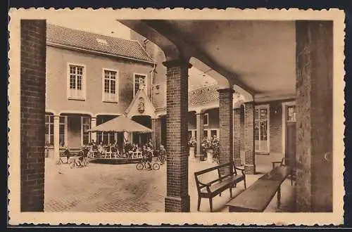 AK St-Nikolaas-Waes, Kostschool St Karolus Borromeus, Een speelplaats