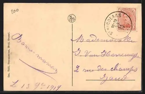 AK Saint-Nicolas, Houtbriel