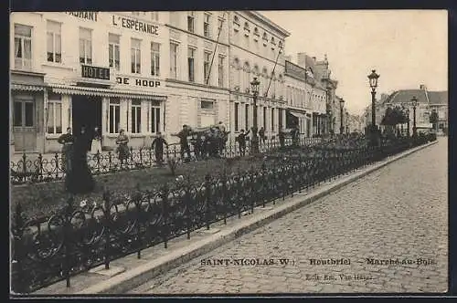 AK Saint-Nicolas-W., Marché-au-Bois