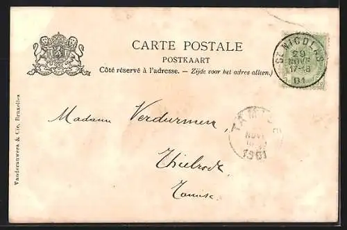 AK St-Nicolas, Cortège d`installation du Doyen