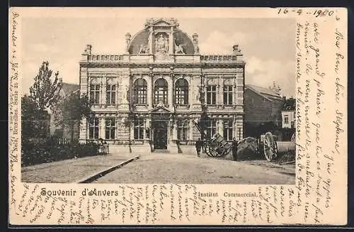 AK Anvers, Institut Commercial