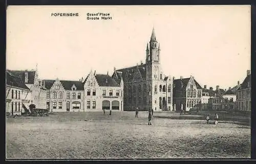 AK Poperinghe, Grand Place, Groote Markt